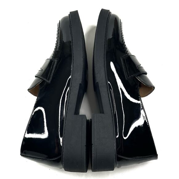 Bruno Magli Black Patent Leather Loafers - Picture 5 of 10